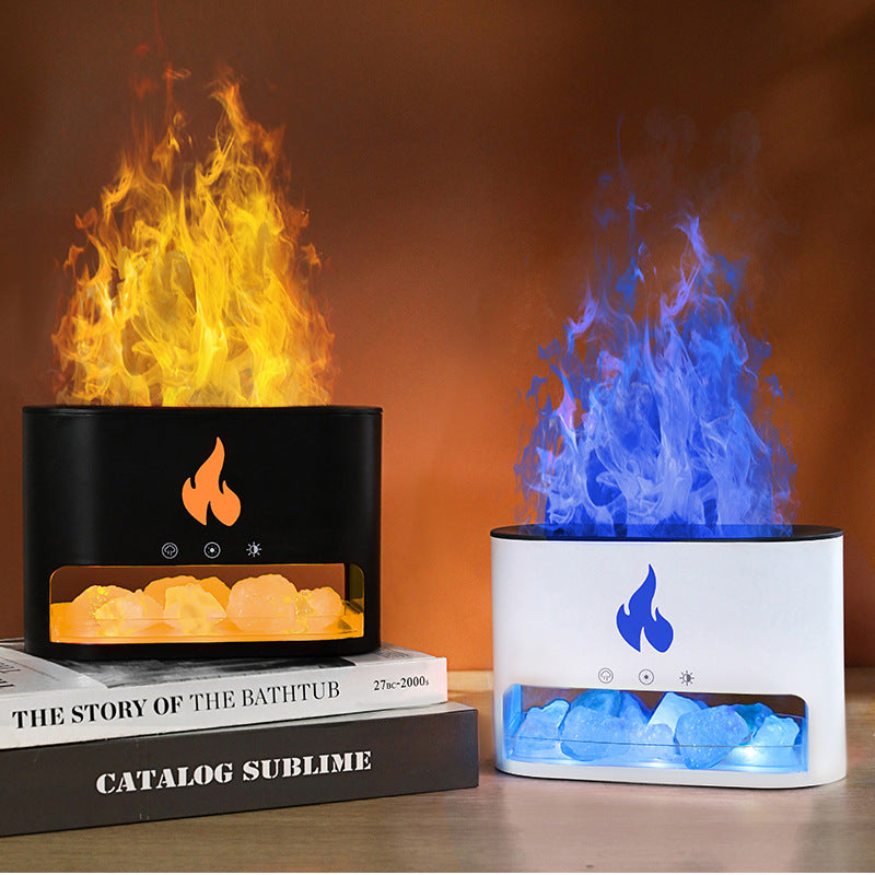 Premium Flame Humidifier wit Crystal Salts