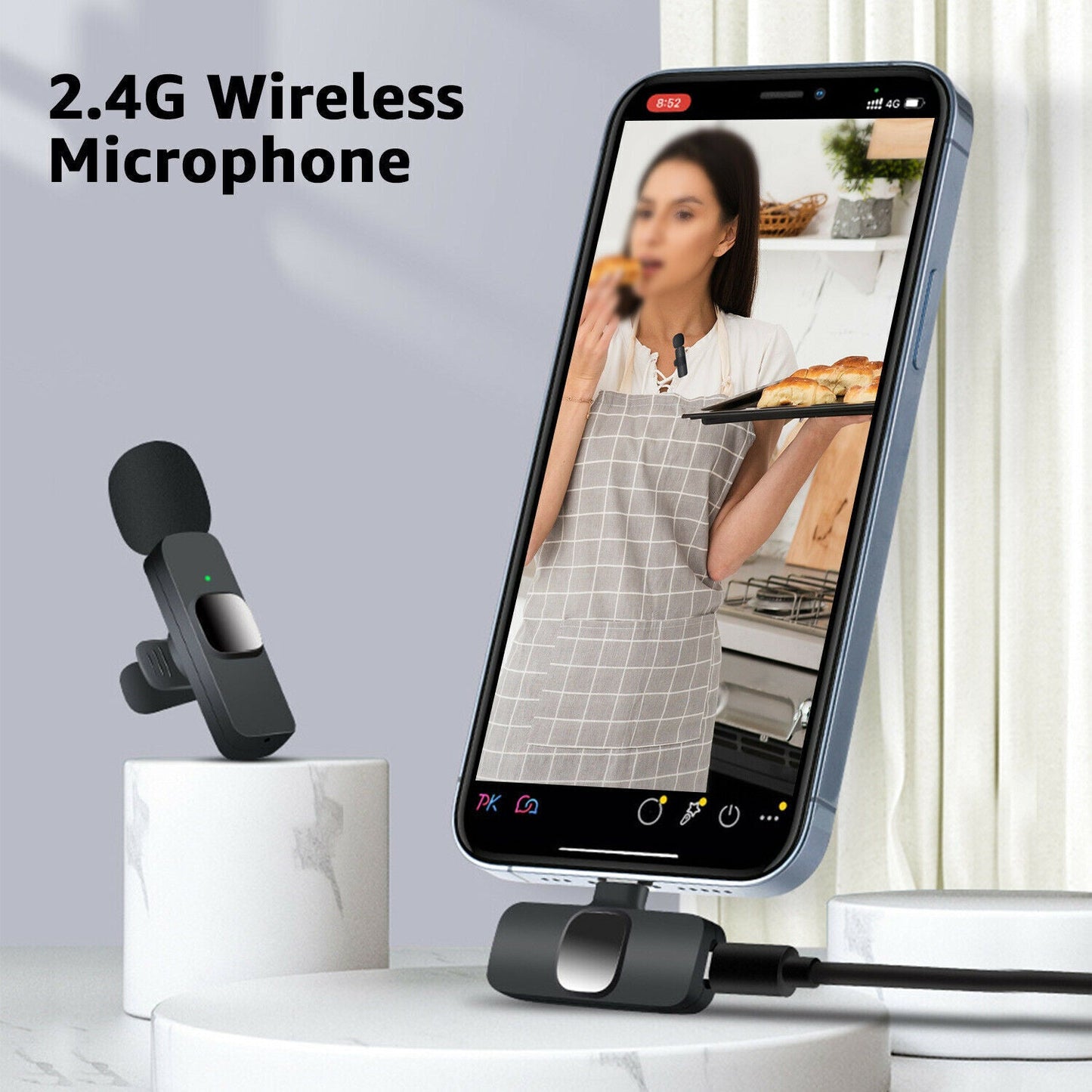 Wireless Lavalier Microphone - Perfect